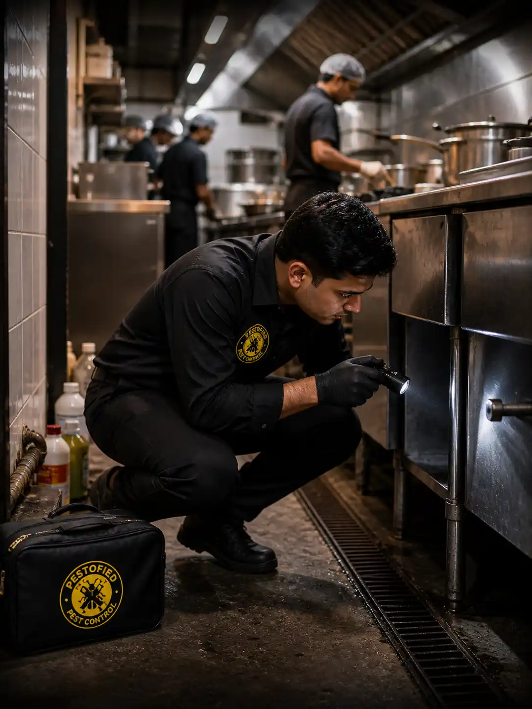 Pest control for restaurants and kitchens